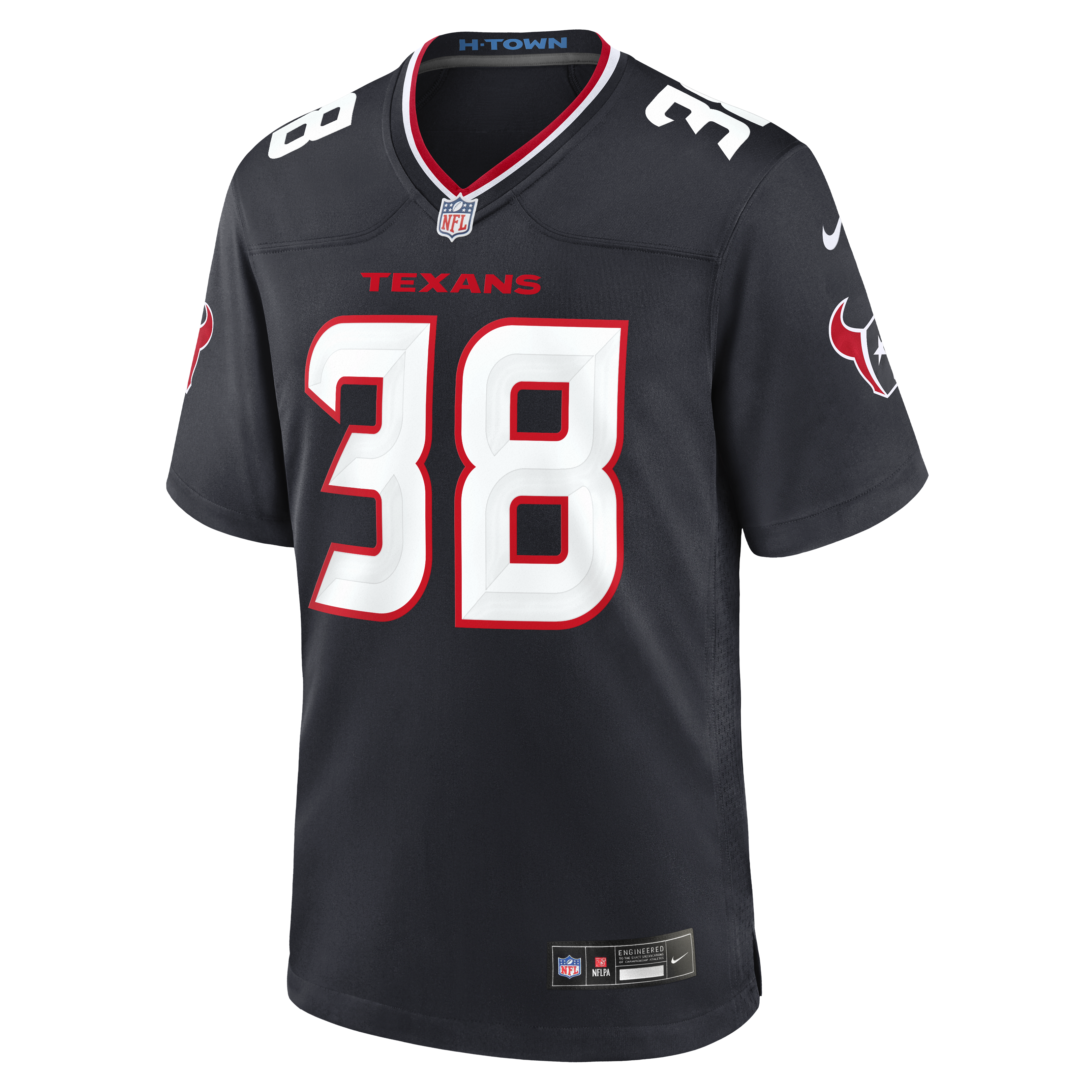 Zion Childress Houston Texans Nike Team Game Jersey – Navy Clowdercats