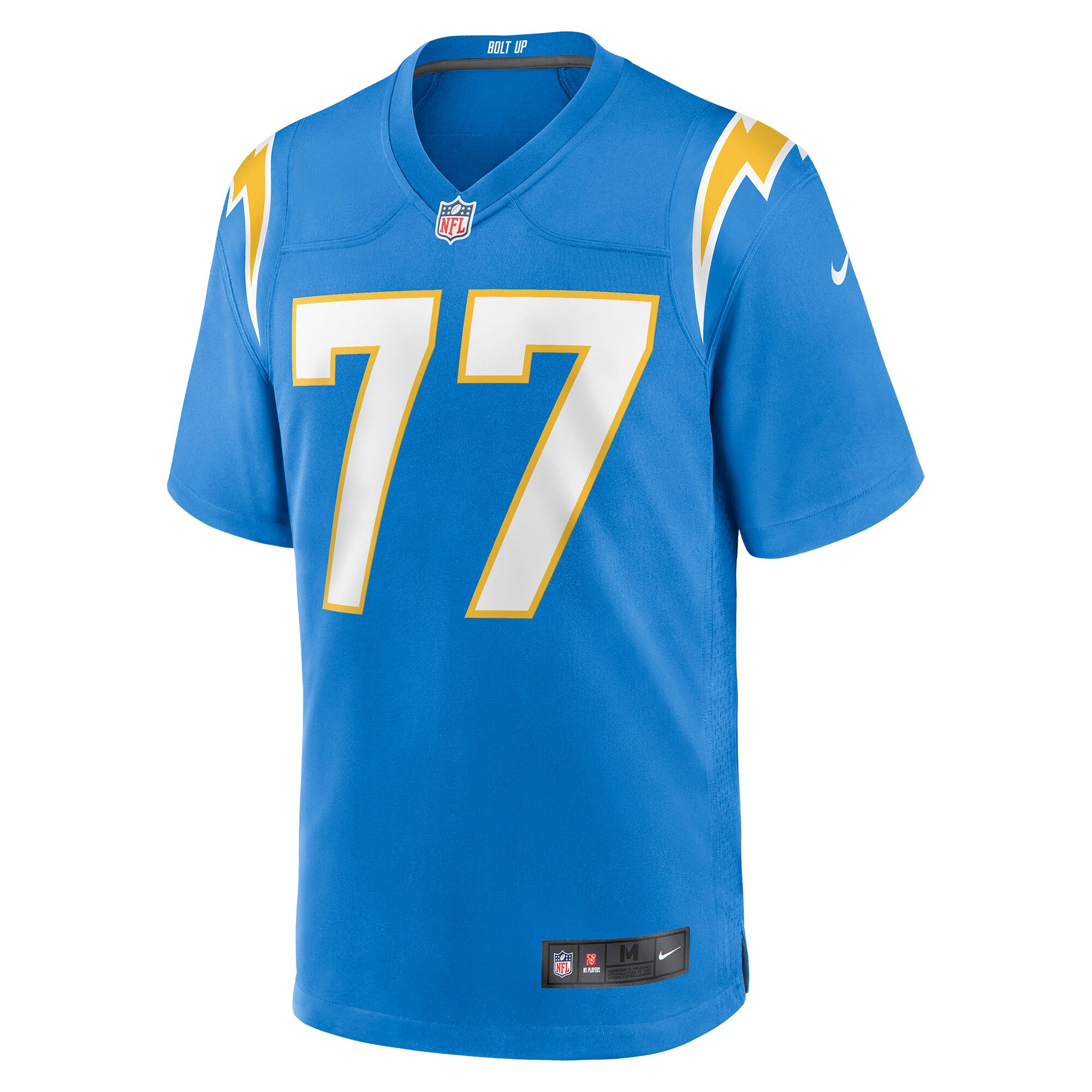 Zion Johnson Los Angeles Chargers Nike Player Game Jersey – Powder Blue Clowdercats